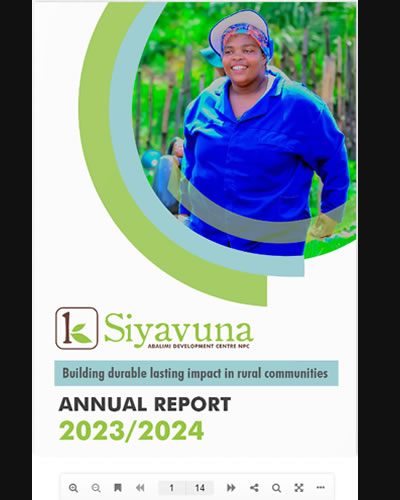 siyavuna annual report design